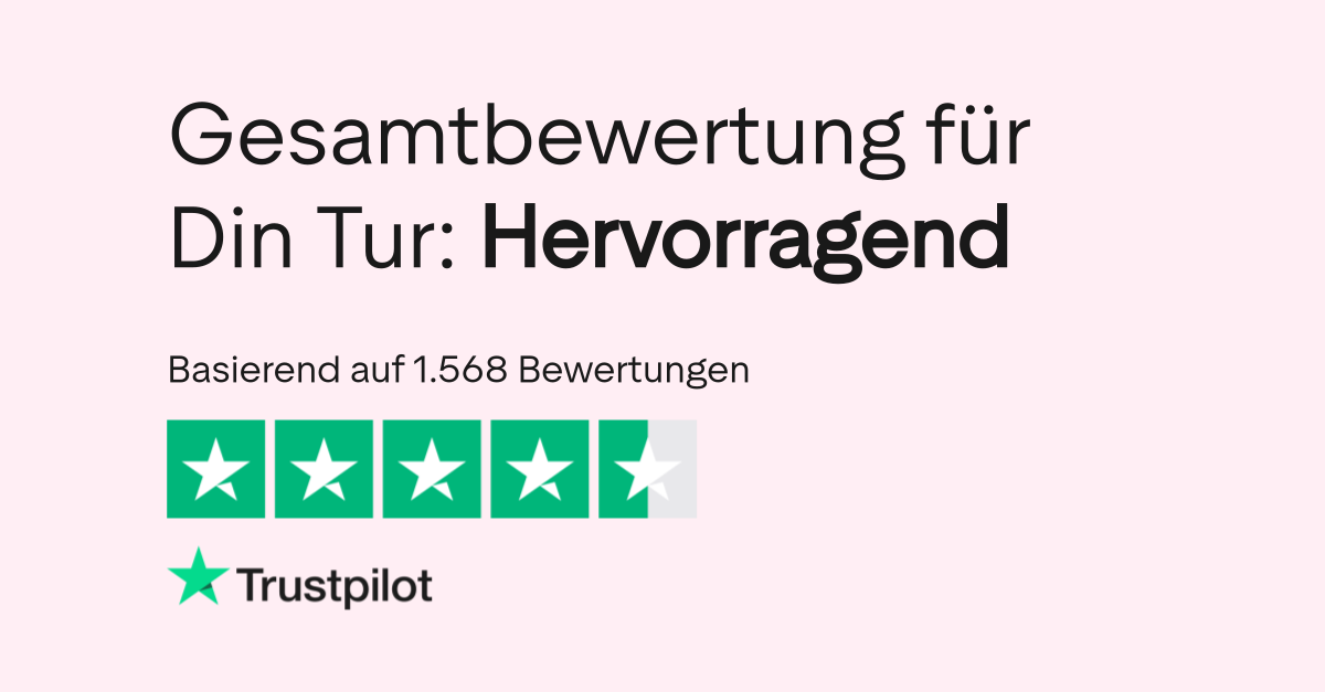 Din Tur Trustpilot Bewertung